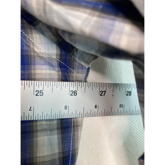 Pendleton Frontier Shirt Mens Size XL Snap Button Up Casual Plaid Long Sleeve - Picture 6 of 9